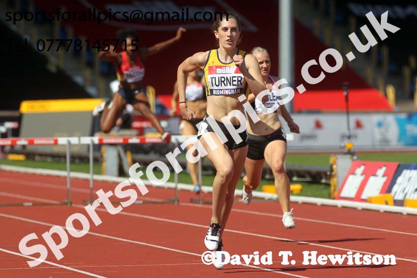 Womens 100 metres hurdles, 2019 Muller British Championships, Alexander Stadium, Birmingham. Photo: David T. Hewitson/Sports for All Pics